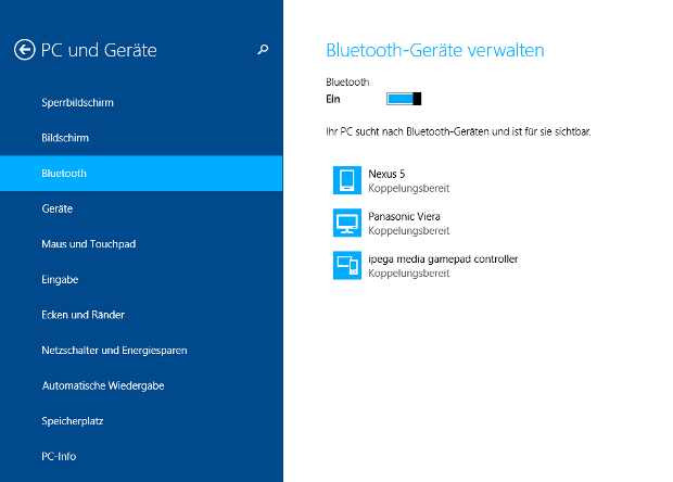 Add bluetooth device (Windows)
